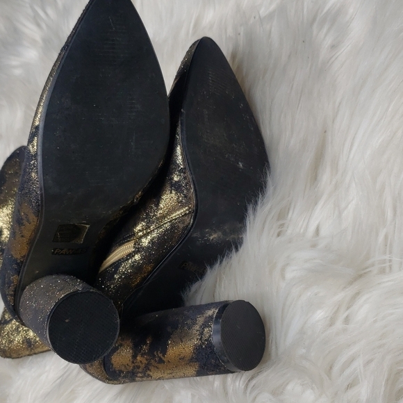 Cape Robbin Collection Gold & Black Paw Boot Grunge 6.5 - Picture 11 of 13